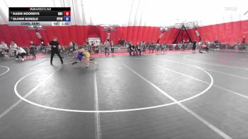 126 lbs Cons. Semi - Kasin Noordyk, Ringers Wrestling Club vs Oliver Bongle, Poynette Panther Youth Wrestling