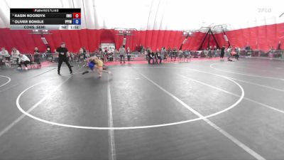 126 lbs Cons. Semi - Kasin Noordyk, Ringers Wrestling Club vs Oliver Bongle, Poynette Panther Youth Wrestling