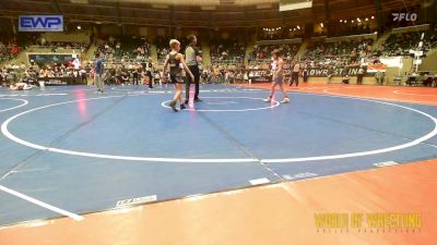 76 lbs Consi Of 32 #2 - Colt Davidson, Heartland Wrestling Academy vs Alexander Evans, HURRICANE WRESTLING ACADEMY