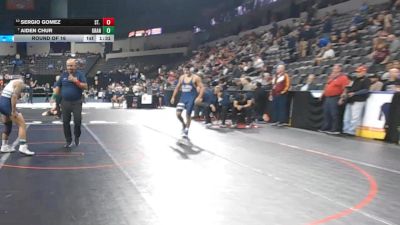 157 lbs Round Of 16 - Sergio Gomez, St. John Bosco (SS) vs Aiden Chur, Granite Hills (SD)