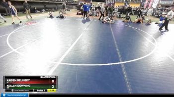 88 lbs Quarterfinal - Kaiden Belinsky, IA vs Kellen Downing, MT