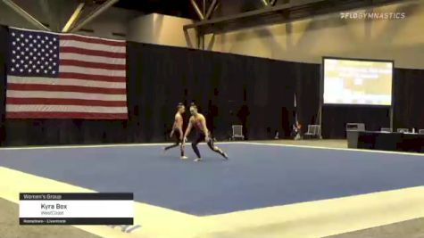 Kyra Box - Women's Group, WestCoast - 2021 USA Gymnastics Championships