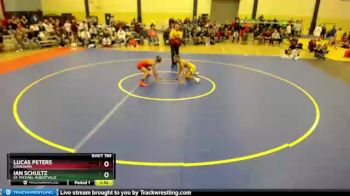 120 lbs 3rd Place Match - Ian Schultz, St. Michael-Albertville vs Lucas Peters, Kaukauna