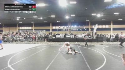 120 lbs Round Of 64 - Tristan Mendenhall, Inwtc vs Plamen Georgiev, Atc