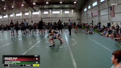 64 lbs Finals (2 Team) - Archer Hale, Hammers Blue vs Wyatt Eastman, Brawler Elite