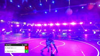 123 lbs 5th Place - Alexa Guerrero, Unattached vs Audali Martinez, Trojan Elite