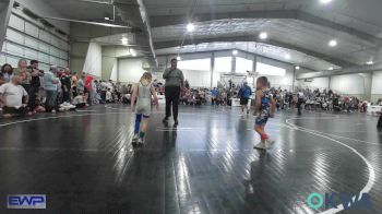 49 lbs Round Of 32 - Eli Dicus, Raw Wrestling Club vs Cainen Sitzman, Tulsa Blue T Panthers