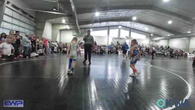 49 lbs Round Of 32 - Eli Dicus, Raw Wrestling Club vs Cainen Sitzman, Tulsa Blue T Panthers