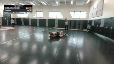 120B Champ. Round 1 - Eli Asay, Cody Middle School vs Lincoln Martinson, Worland Middle School