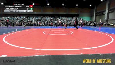 61 lbs Round Of 16 - Alessandra Marquez, Outlaws Wrestling Club vs Alysiah Grijalva, Hot Shots Wrestling