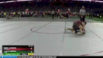 D4-215 lbs Cons. Semi - Kory Lambson, Sandusky vs Lukas Herrick, Tawas