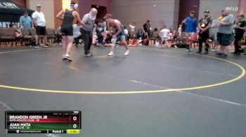 140 lbs Finals (8 Team) - Juan Mata, Alpha Elite vs Brandon Green Jr, Elite Athletic Club