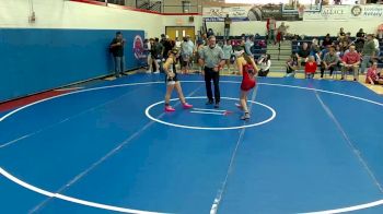 138 lbs Round 1 - Iza Pando, Willcox High School vs Ella Sweeny, Tombstone High School