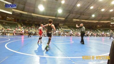 83 lbs Round Of 16 - Jaxon Kraemer, Ranger 47 Wrestling Club vs Ryker Leonard, Westshore Wrestling Club