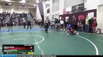 101 lbs Cons. Round 5 - Leilah Patel, Tustin vs Leilani Gryniuk, Riverside Poly