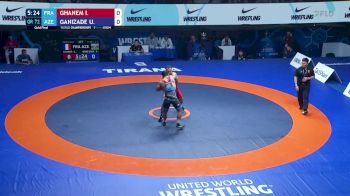 72 kg Finals 1-2 - Ibrahim Mahmoud Hamed Hassan Ghanem, France vs Ulvi Ganizade, Azerbaijan