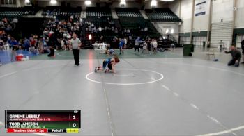60 lbs Cross Bracket (8 Team) - Todd Jameson, Kearney Matcats - Blue vs Graeme Liebelt, Black Fox Wrestling Team 2