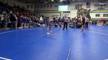 165 lbs Semifinal - Briggs Collins, West Liberty vs Brock Bergmeier, Union, LaPorte City