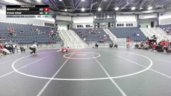 165 lbs Semis & 3rd Wb (16 Team) - Brandt Weatherly, Jackson County vs Ethan Webb, South Effingham