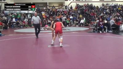 105 lbs Cons. Round 3 - Kaylin Goodwin, Linn-Mar vs Addison Guerra, West Liberty