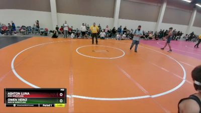 63 lbs Cons. Round 2 - Owen Heinz, Inochi Wrestling vs Ashton Luna, Rise Wrestling