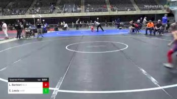 44 lbs Quarterfinal - Lorenzo Barbieri, Delran vs Clayton Lewis, Martinsburg