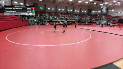 157 lbs Cons. Round 3 - Osmar Rodriguez, Irving MacArthur vs Dax Daniel, Arlington Lamar