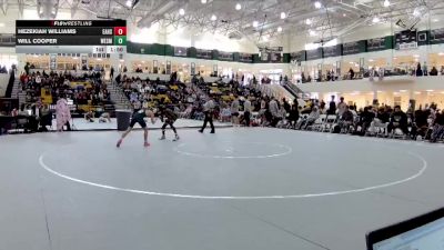 113 lbs Quarters & 1st Wb (16 Team) - Will Cooper, Westminster Schools vs Hezekiah Williams, Eastside Hs