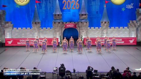 University of St. Thomas [2026 Division I - Jazz Prelims] 2026 UCA & UDA College Cheerleading and Dance Team National Championship