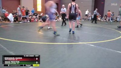 Round 4 - Wade Proctor, Missouri Outlaws vs Emmanuel Ramos, Apex Wrestling