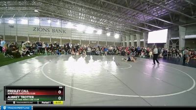 90-93 lbs Quarterfinal - Presley Call, Bear River Wrestling Club vs Aubrey Trotter, Mountain Man Wrestling Club