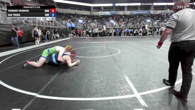 288 lbs Quarterfinal - Tanner Vernon, Ground Zero Wrestling Club vs Ian Tibbs, Central KY Wrestling Club