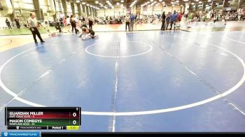 105 lbs Rd# 5- 3:45pm Friday Final Pool - Mason Comegys, Maryland Gold vs Guardian Miller, East Coast Elite
