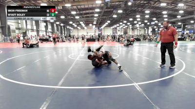 152 lbs Consi Of 32 #2 - Imon Freeman, NC vs Wyatt Boley, CO