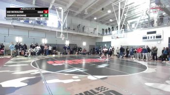 190 lbs Champ. Round 2 - Ian McWalter, Almira Coulee Hartline vs Chance Browne, Lake City High School