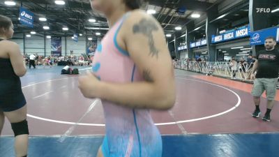 126 lbs Rr Rnd 2 - Emmaleah Cunningham, Wrecking Crew Dream Crushers vs Briana Dugo, Elite NJ Red