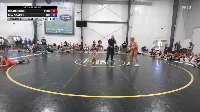 66 lbs Rr Rnd 3 - Chloe Ross, CT Whale - W vs Mia OFarrill, Mat Demon - W