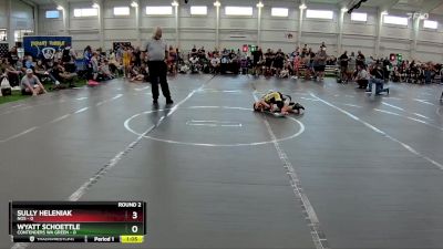 56 lbs Round 2 (6 Team) - Sully Heleniak, NOS vs Wyatt Schoettle, Contenders WA Green