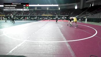 165 lbs Consi Of 8 #1 - Keaton Fischer, West Chester vs Gavin Zoucha, Wayne State College