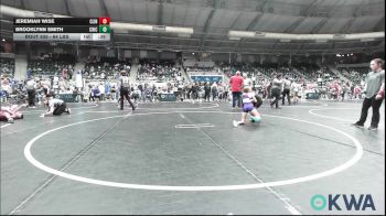 64 lbs Consi Of 8 #2 - Jeremiah Wise, Clinton Youth Wrestling vs Brooklynn Smith, Chickasha Youth Wrestling