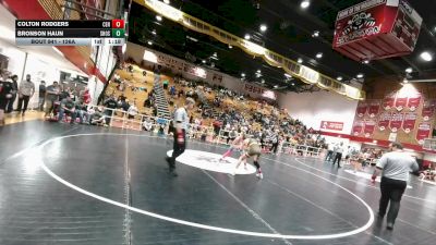 126A 1st Place Match - Colton Rodgers, Centennial Middle School vs Bronson Haun, Shoshoni Junior High School