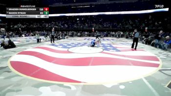 Cons. Round 1 - Mason Ryman, Rapid City Stevens vs Braeden Dunkelberger, Tea Area