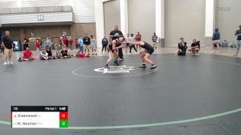 116 lbs Cons. Round 4 - Maddux Nauman, Pursuit Wrestling Club vs Jack Greenwood, Center Grove