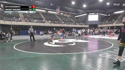 90 lbs Final - Ian Schoenebeck, Yardley vs Vincent Tigeleiro, Florham Park