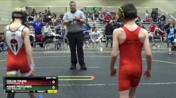 78 lbs Champ. Round 1 - Collin Young, Kodiak Attack vs Asher Procunier, ARES Wrestling