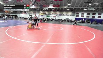 133 lbs Cons. Round 3 - Seth Aubin, Indiana Tech vs Kolten Powers, Montana State-Northern