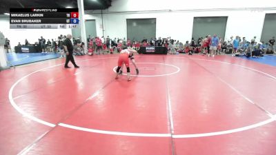 126 lbs Mikaelus Larkin, Tennessee vs Evan Brubaker, Utah