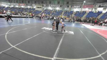 75 lbs Consi Of 16 #2 - Jaxon Dudley, Weld Central Middle School vs Angel Escalera, Greeley United