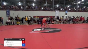 79 kg Quarterfinal - Kamdyn Munro, Regional Training Center South vs Julian Ramirez, Spartan Combat RTC/ TMWC