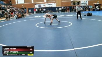 98 lbs Round 3 - Grady Swalberg, Layton vs Logan Frazier, Riverton